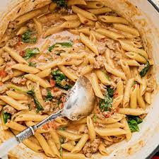 creamy sausage pasta recipe tastes of