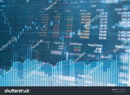 Business Candle Stick Graph Chart Of Stock Market Investment