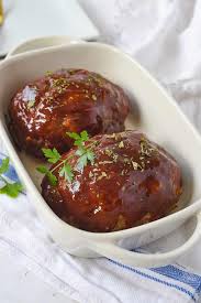mini meatloaf recipe with ketchup glaze