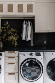 modern colonial laundry room