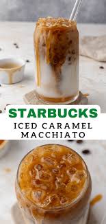 iced starbucks caramel macchiato recipe