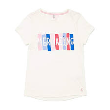 Joules Kids Womens Printed Jersey T Shirt Toddler Little Kids Big Kids