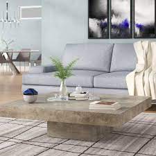 Oversized Square Coffee Table 53