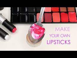 how to make your own lipstick colours