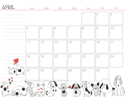 You can easily download the april 2021 calendar by simply clicking the button down below, open it with any.pdf reader for a free 2021 april calendar with a simple design, you just need to click the download button, then you can just enjoy the rest of the month. Free Printable April 2021 Calendar Pdf Cute Freebies For You