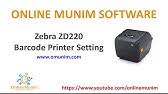 Drivers with status monitoring can report printer and print job status to the windows spooler and other windows applications, including bartender. Zebra Zd220 Barcode Printer Drivers Setting Thermal Transfer Printer Zebra Zd220 Zpl 203 Dpi Youtube