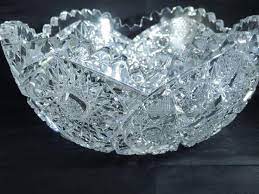 Crystal Glassware Antiques Vintage