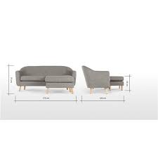 Lottie Compact Chaise End Corner Sofa