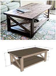 13 Free Coffee Table Plans Featured On