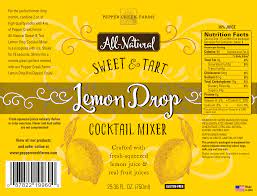 lemon drop tail mixer