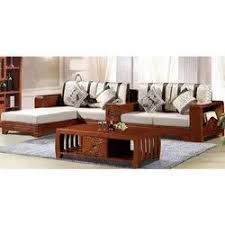 velvet living room wooden sofa set l