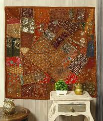 Beaded Vintage Decor Tapestry Wall Hanging