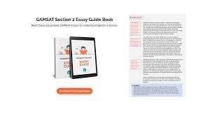 Gamsat Section 2 Essay Examples
