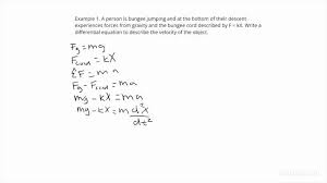 Constructing A Diffeial Equation