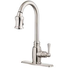 danze once single handle pull down