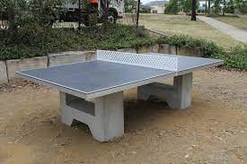 Alternatively, the cost for a concrete ping pong table goes down considerably if you decide to take on the job as a diy project. Auscast Concrete Table Tennis Table Moodie Outdoor Products