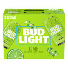 bud light beer lager premium light lime