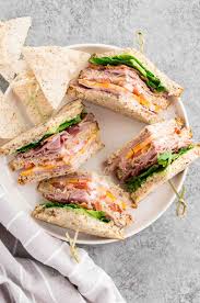 club sandwich easy tasty lunch idea