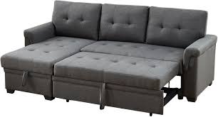 reversible sleeper sectional sofa