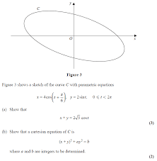 Exam Questions Parametric Equations