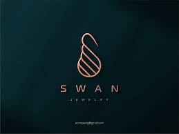 swan jewelry logo by ponuppo on dribbble
