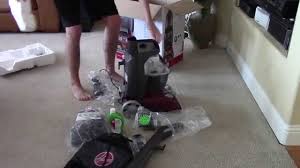hoover power scrub deluxe unboxing and