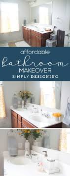 affordable master bathroom makeover