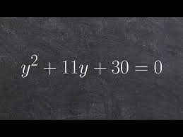 Solving Using The Quadratic Equation