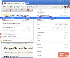 how to hide bookmarks bar in google chrome
