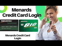 menards credit card login menards big