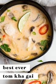best ever tom kha gai soup thai