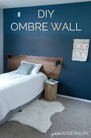 Diy Ombre Wall Petite Modern Life