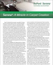 sorona a miracle in carpet creation