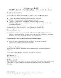 Types chemical reaction worksheet reactions worksheet answer 2, homework help for college how to start a good college admission 2 14 20pogil 20classifying Types Of Chemical Reactions Key