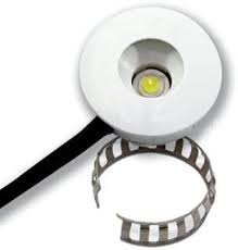 Tresco Led Mini Spot Eye 1w White Under Counter Lighting Strips Amazon Com
