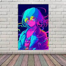 Anime Canvas Wall Art Anime Girl Poster
