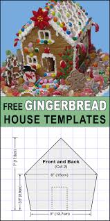 Gingerbread House Templates Printable