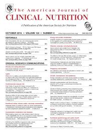 The American Journal Of Clinical Nutrition Oxford Academic