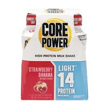Core Power High Protein Milk Shake Strawberry Banana Light At Menards Milkshake Strawberry Banana High Protein