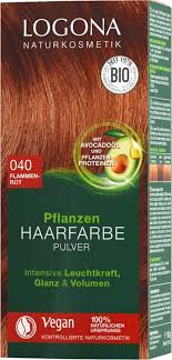 Logona Herbal Hair Colour 040 Flame Red