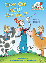 The cat cow pose is often considered a neutral position in yoga but lately i have been offering my integrate with the breath and you have yourself quite the little yoga pose. Cows Can Moo Can You All About Farms Cat In The Hat S Learning Library Amazon De Worth Bonnie Fremdsprachige Bucher