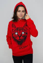 We Butter The Bread With Butter - Katze Red - Hoodie | IMPERICON EN