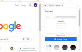 google background in chrome