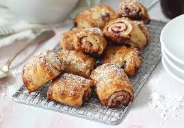 very berry rugelach with streusel