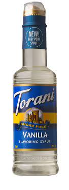 torani sugar free vanilla flavor syrup