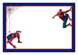 Printable Spiderman Invitations Free Invitation Template