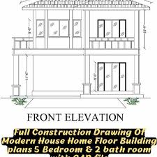 Modern House Home Floor Building Plans