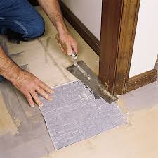 how to lay a vinyl tile floor this