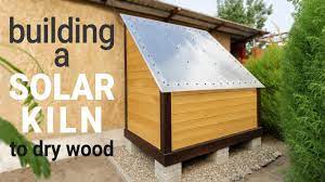 building a small solar kiln to dry wood