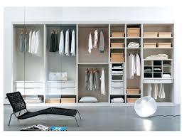 Closet With Shelves And Glass Doors